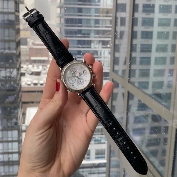 Michele CSX Diamond Chronograph Watch main image 5